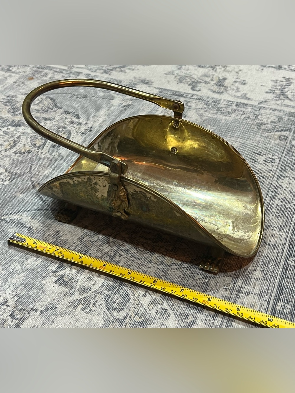 Vintage brass small holder